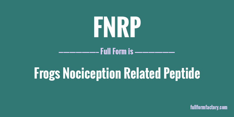 fnrp-full-form
