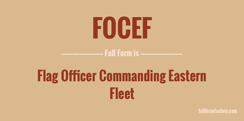 focef-full-form