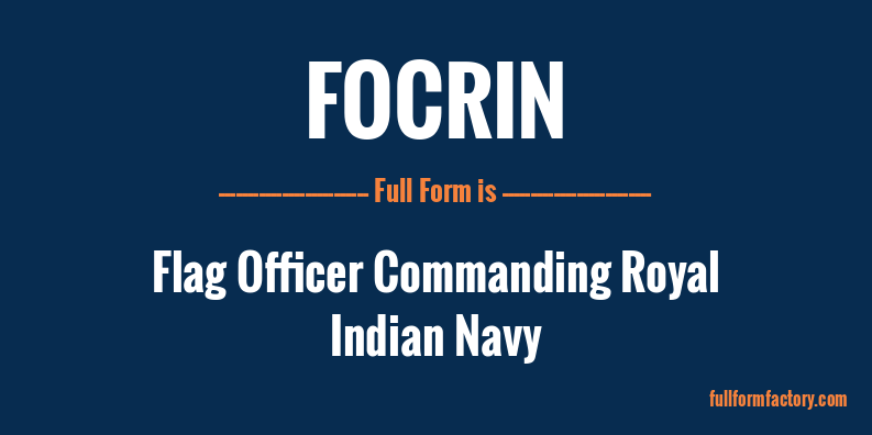 focrin-full-form
