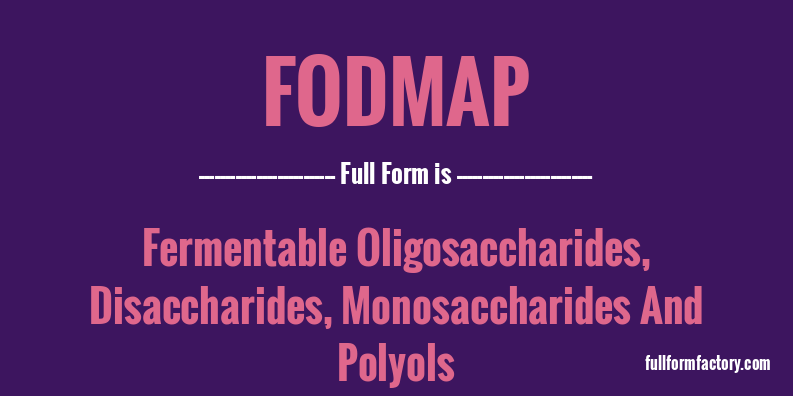 fodmap-full-form