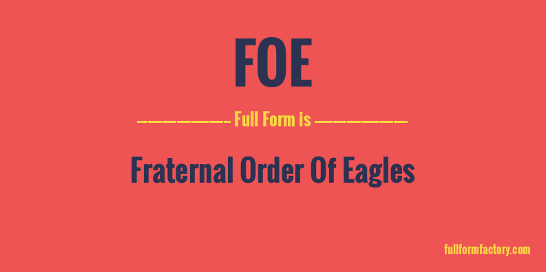 foe-full-form