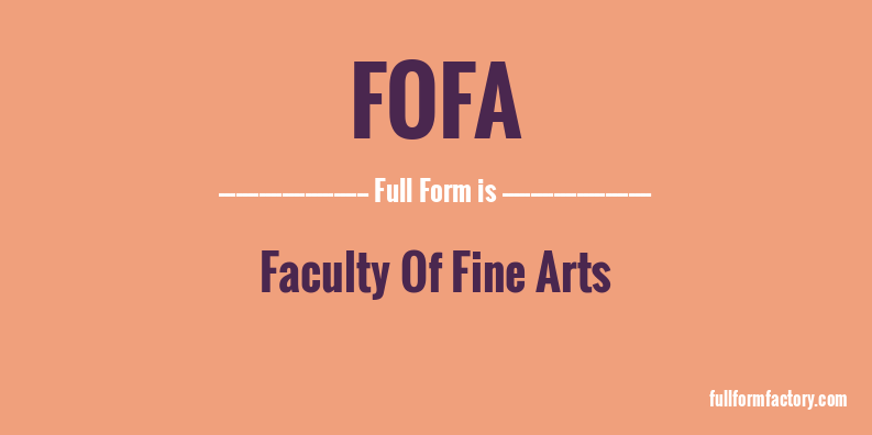 fofa-full-form