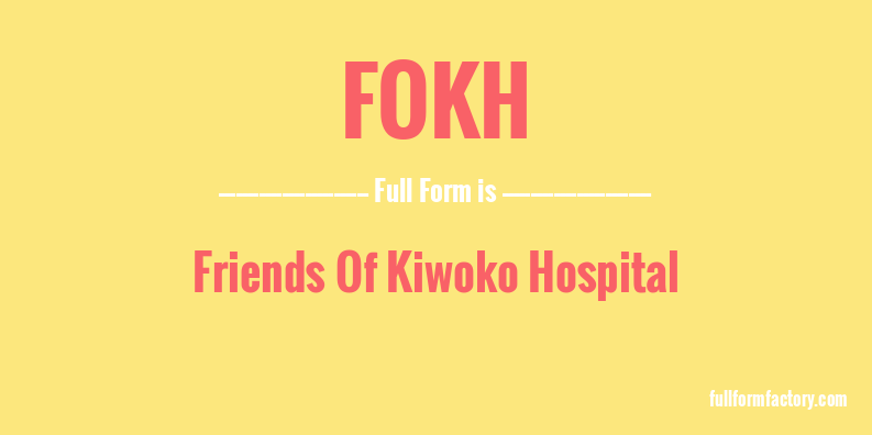 fokh-full-form