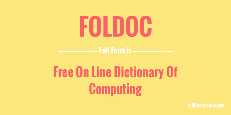 foldoc-full-form