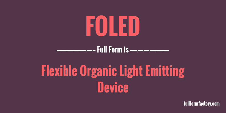 foled-full-form