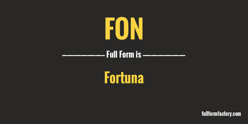 fon-full-form