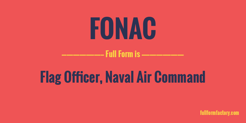 fonac-full-form