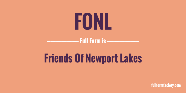 fonl-full-form
