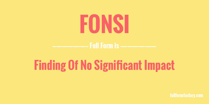 fonsi-full-form