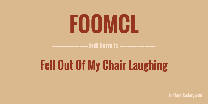 foomcl-full-form