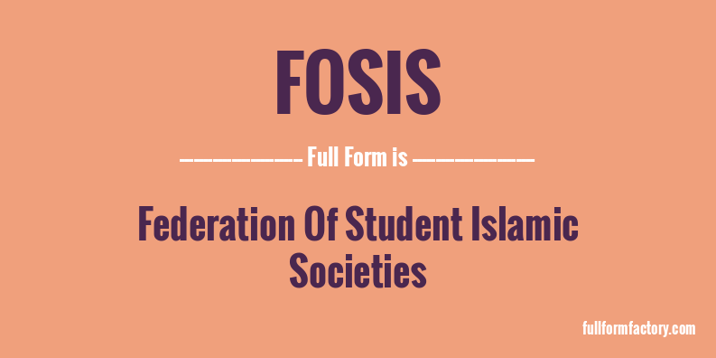 fosis-full-form