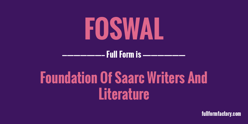 foswal-full-form