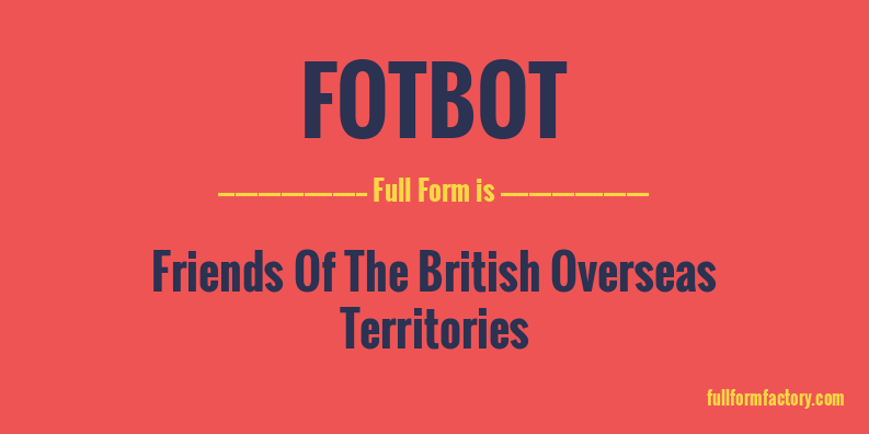 fotbot-full-form
