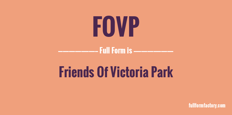 fovp-full-form