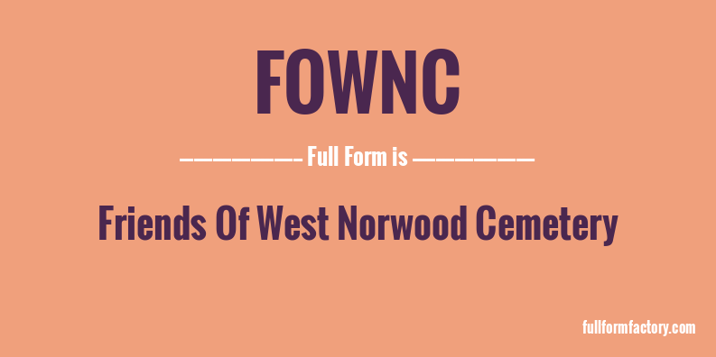 fownc-full-form
