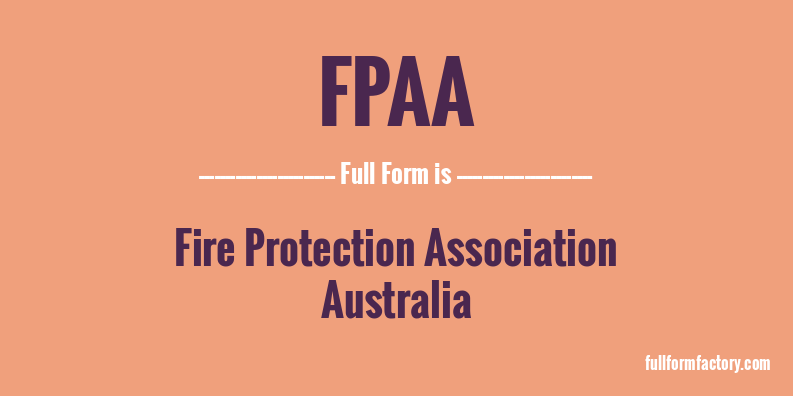 fpaa-full-form