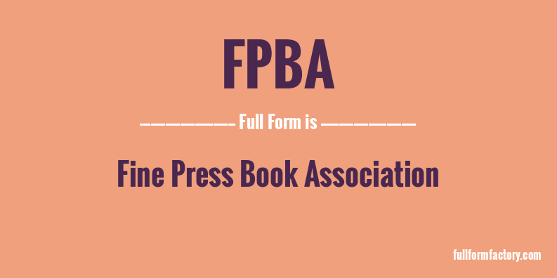 fpba-full-form