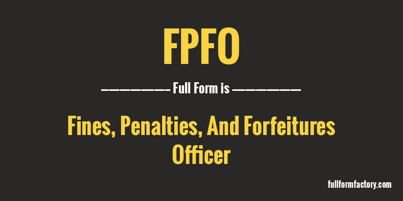 fpfo-full-form