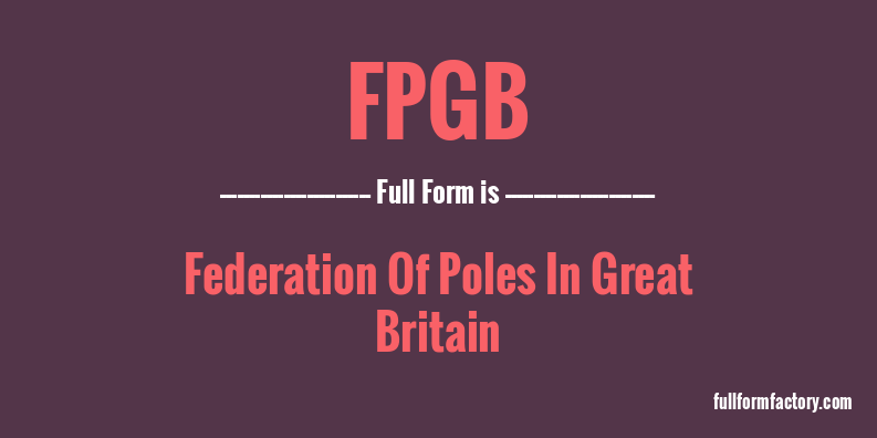 fpgb-full-form