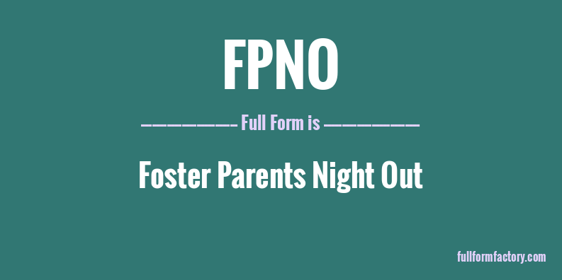 fpno-full-form