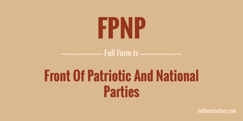 fpnp-full-form