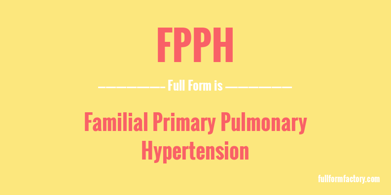 fpph-full-form