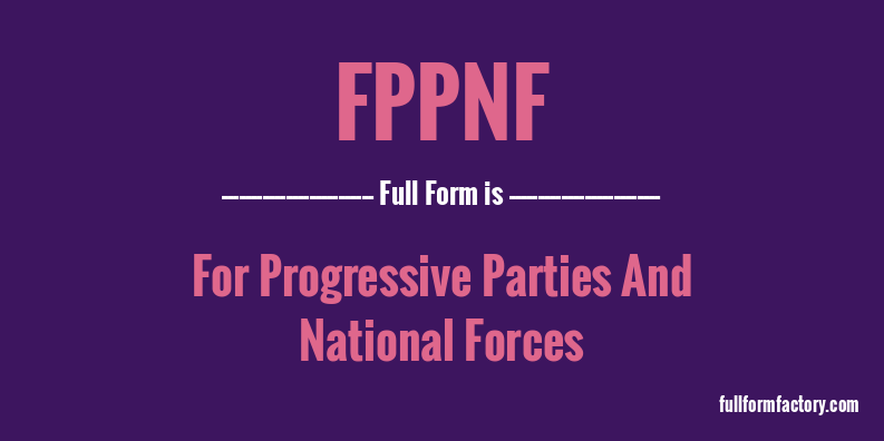 fppnf-full-form