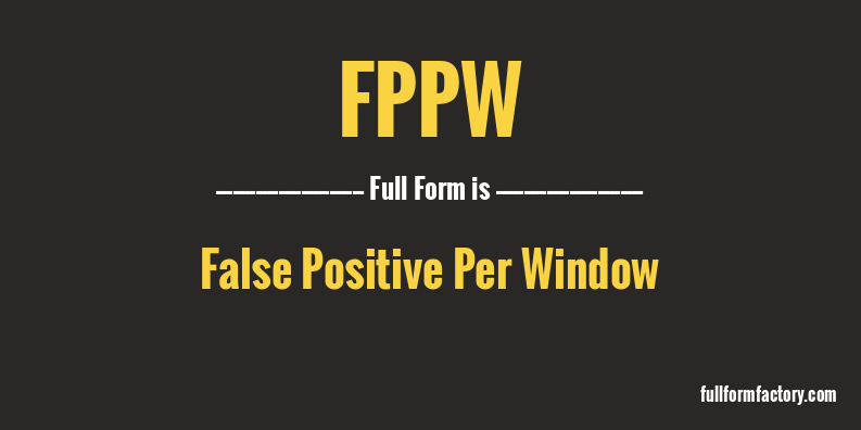 fppw-full-form