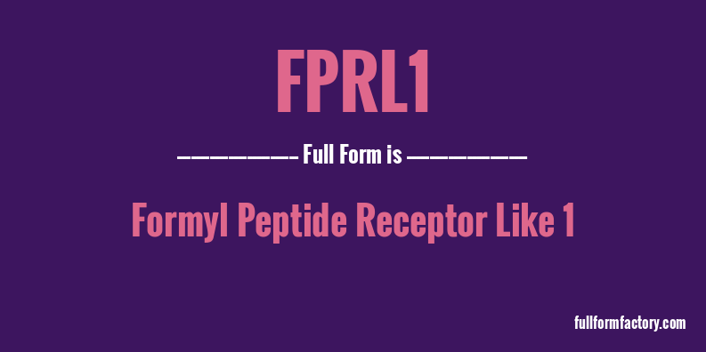 fprl1-full-form