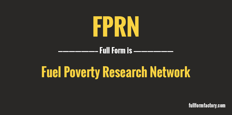 fprn-full-form