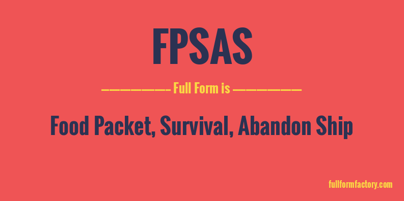 fpsas-full-form