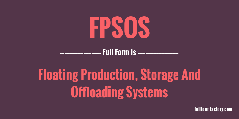 fpsos-full-form
