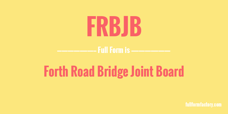 frbjb-full-form