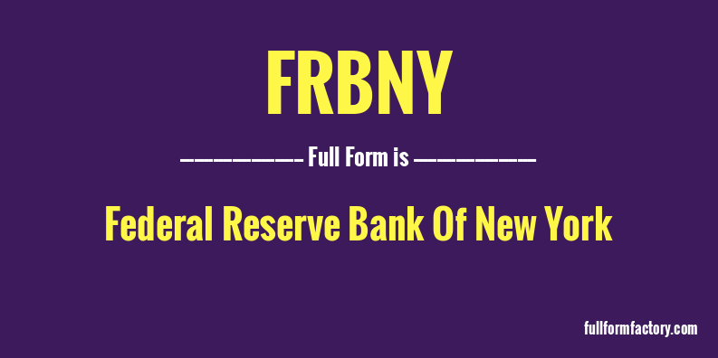 frbny-full-form