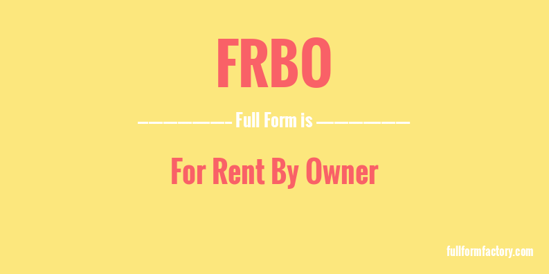 frbo-full-form