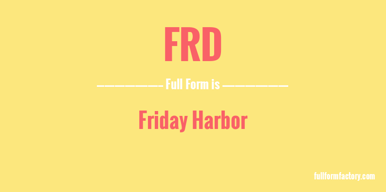 frd-full-form
