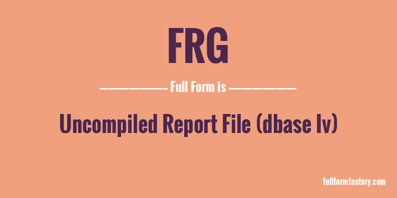 frg-full-form