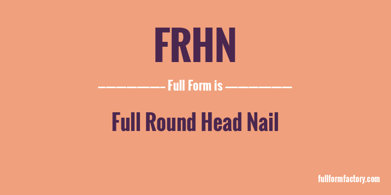 frhn-full-form