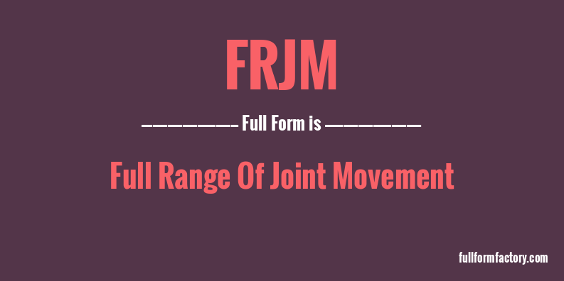 frjm-full-form