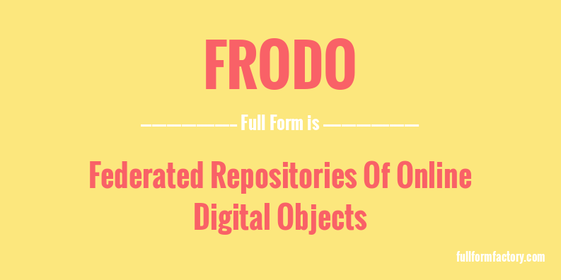 frodo-full-form