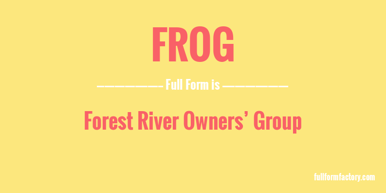 frog-full-form