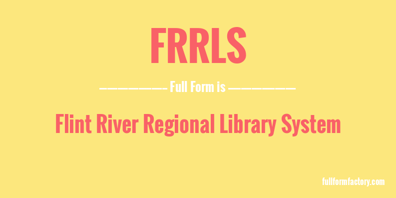 frrls-full-form