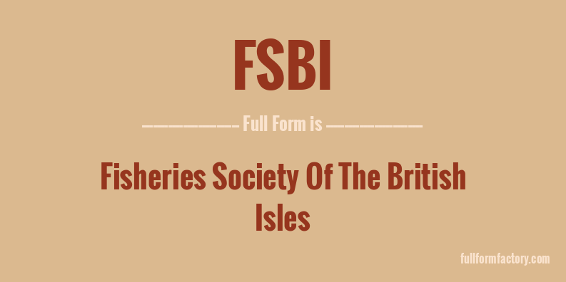 fsbi-full-form