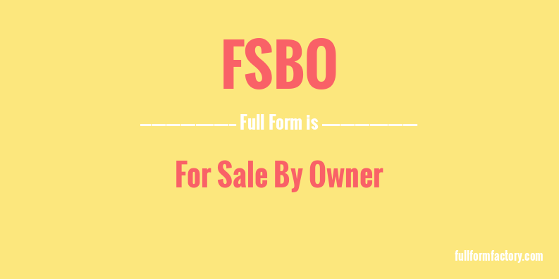 fsbo-full-form