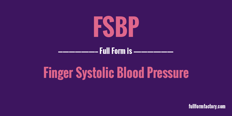 fsbp-full-form