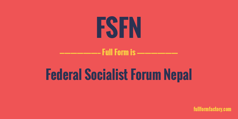 fsfn-full-form