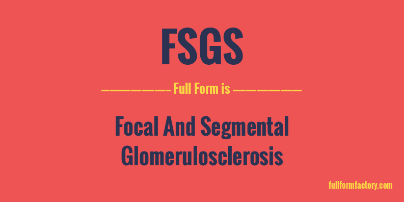 fsgs-full-form