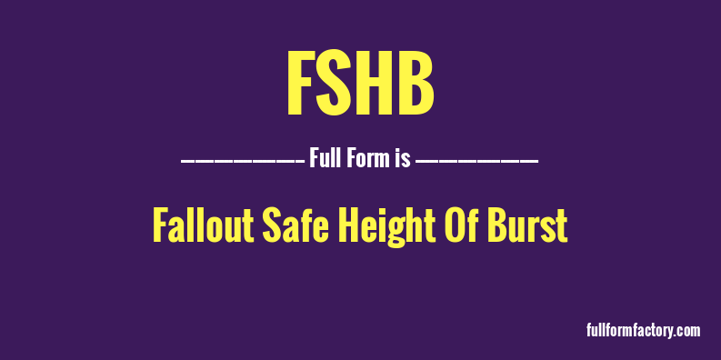 fshb-full-form