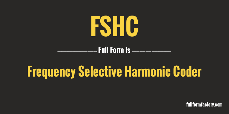 fshc-full-form