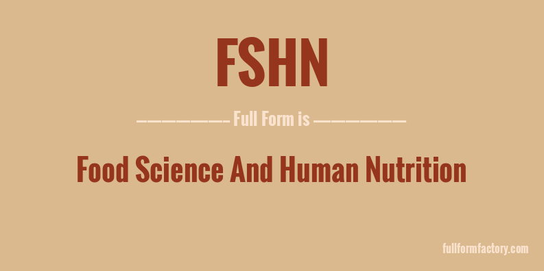 fshn-full-form